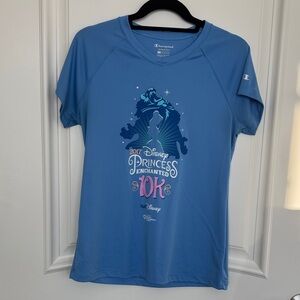 Champion Women's Blue Disney Princess 10k Tee 2017